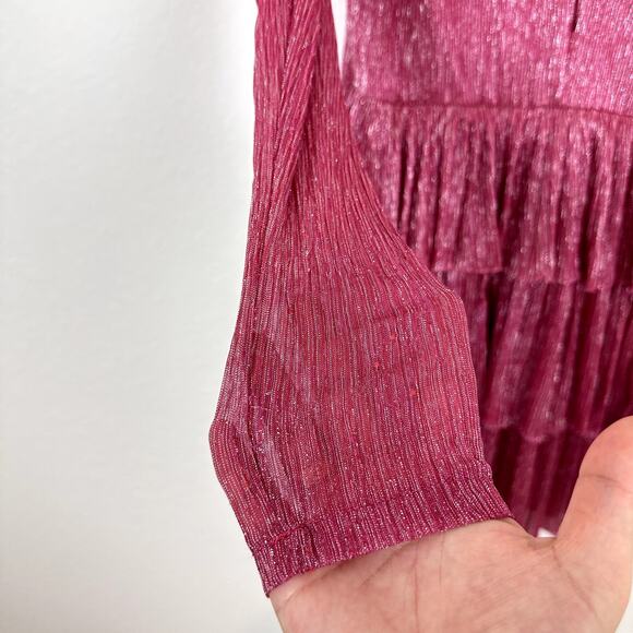 Sabina Musayev Carry Mini Dress in Hot Pink Size Small - Picture 9 of 11